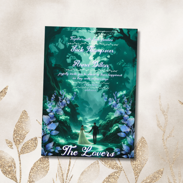 Fairyland Wedding Invitation - Image 2
