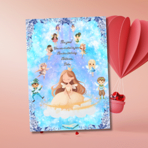 Custom fairy birthday and Anniversary invitation
